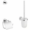 GROHE Badezimmer-Set Essentials Chrom, 3 in 1