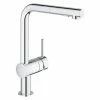 GROHE Küchenarmatur Minta 1/2″, L-Auslauf