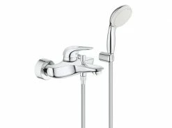 GROHE Badewannenarmatur Eurostyle, offener Griff, mit Brause