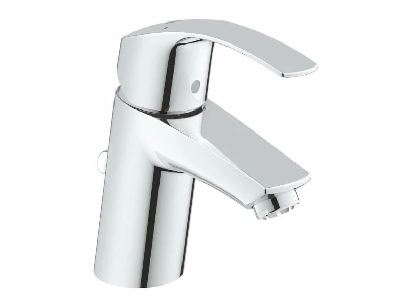 GROHE Lavaboarmatur Eurosmart S, Chrom, mit Zugstange/Strahlregler 1 GROHE Lavaboarmatur Eurosmart S, Chrom, mit Zugstange/Strahlregler