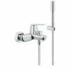 GROHE Badewannenarmatur Eurosmart Cosmopolitan 1/2", Chrom+Brause