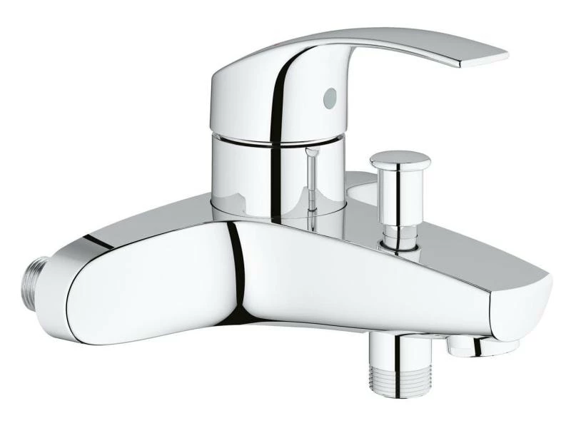 GROHE Badewannenarmatur Eurosmart 153 mm, 46 mm, Chrom 1 GROHE Badewannenarmatur Eurosmart 153 mm, 46 mm, Chrom