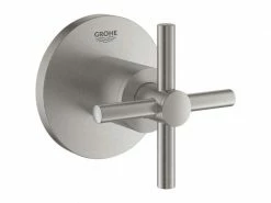 GROHE Ventiloberteil Atrio M24x1 Supersteel Kreuzgriff