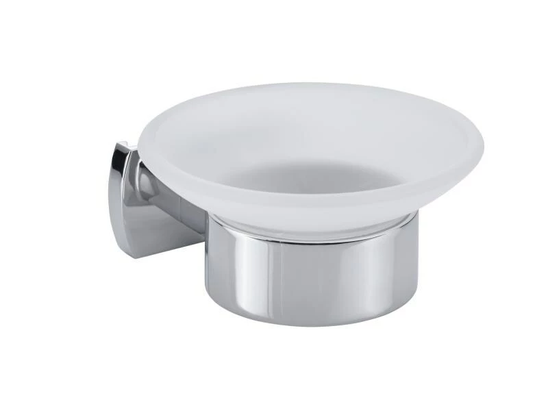 BIASCA Glashalter 10.9 x 12.5 x 5.4 cm Glas, Chrom 1 BIASCA Glashalter 10.9 x 12.5 x 5.4 cm Glas, Chrom