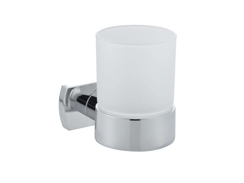 BIASCA Glashalter 9.6 x 6.9 x 10.5 cm Chrom 1 BIASCA Glashalter 9.6 x 6.9 x 10.5 cm Chrom