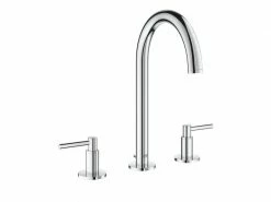 GROHE Lavaboarmatur Atrio 1/2", Chrom, Hebelgriffe