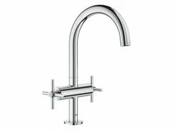 GROHE Lavaboarmatur Atrio L-Size 1/2", Chrom, Kreuzgriffe