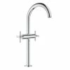 GROHE Lavaboarmatur Atrio XL-Size 1/2", Chrom, Kreuzgriffe
