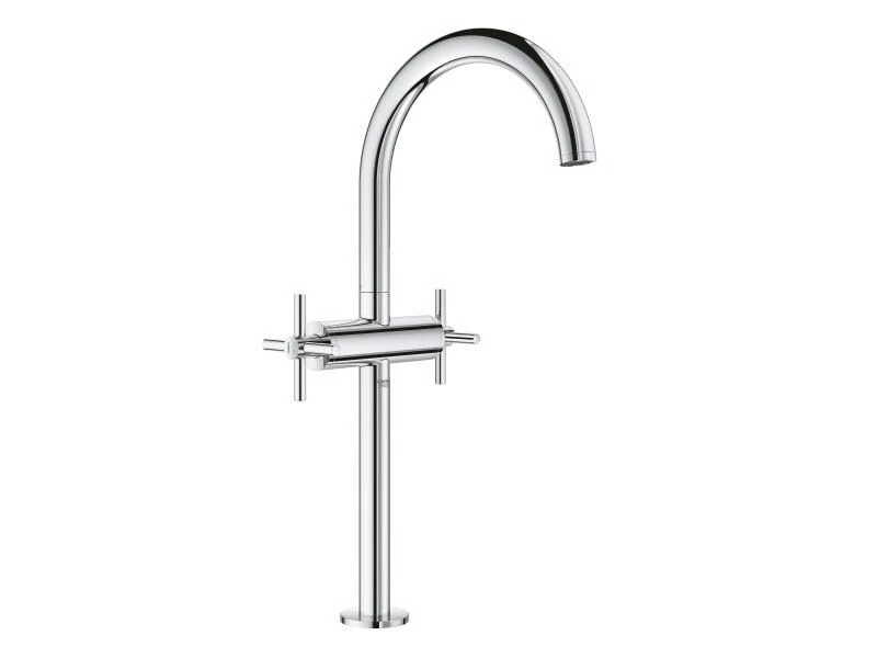 GROHE Lavaboarmatur Atrio XL-Size 1/2", Chrom, Kreuzgriffe 1 GROHE Lavaboarmatur Atrio XL-Size 1/2", Chrom, Kreuzgriffe