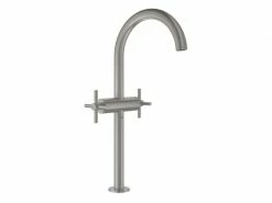 GROHE Lavaboarmatur Atrio XL-Size 1/2", Steel, Kreuzgriffe