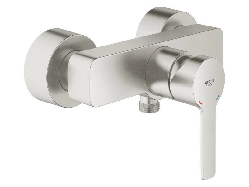 GROHE Duscharmatur Lineare 1/2", Supersteel 1 GROHE Duscharmatur Lineare 1/2", Supersteel
