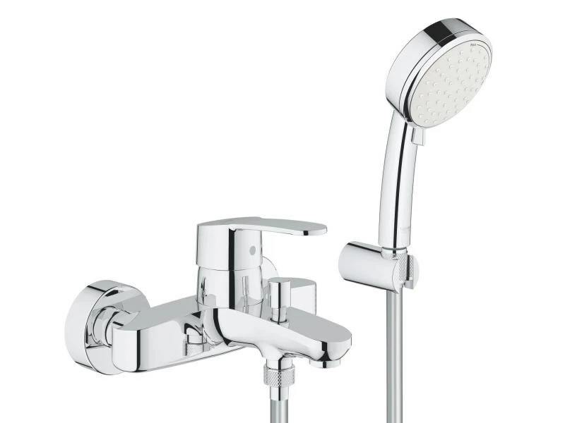 GROHE Badewannenarmatur Eurostyle Cosmopolitan 1/2" mit Brause 1 GROHE Badewannenarmatur Eurostyle Cosmopolitan 1/2" mit Brause