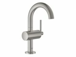 GROHE Lavaboarmatur Atrio M-Size 1/2", Steel, Hebelgriff