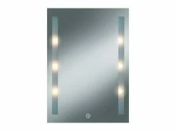 Kristall Form Spiegel LED MOON LIGHT 1