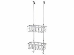 Tesa Bad-Utensilienhalter Aluxx Ablagekorb, zweistöckig