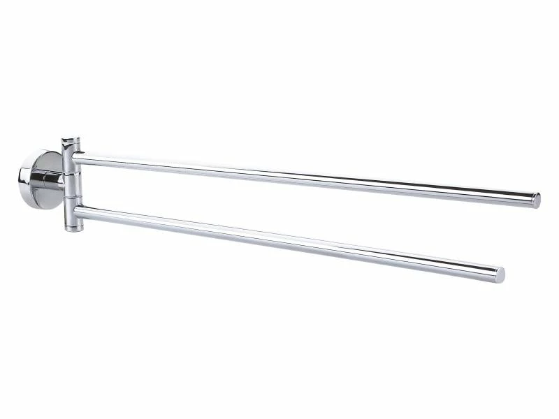 Tesa Handtuchhalter Smooz zweiarmig, 40 cm, Chrom 1 Tesa Handtuchhalter Smooz zweiarmig, 40 cm, Chrom