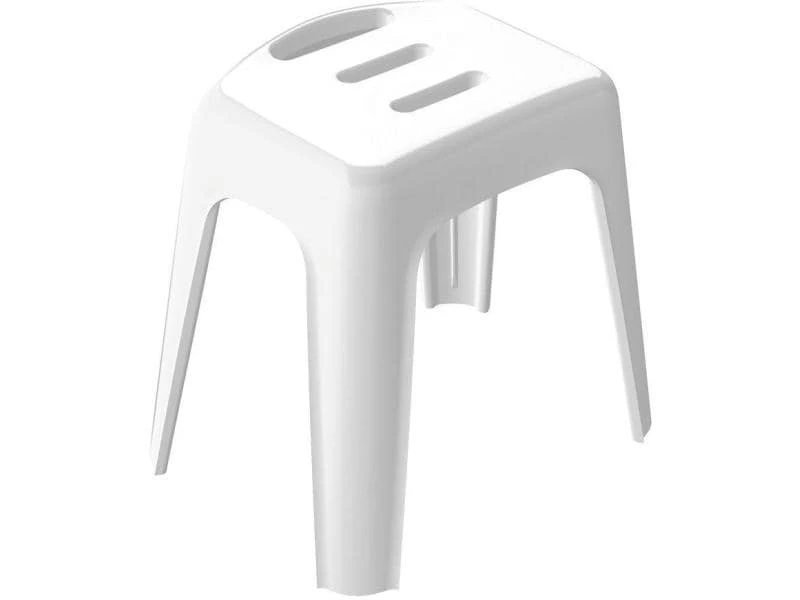 Spirella Badezimmerstuhl Vivawell Weiss 1 Spirella Badezimmerstuhl Vivawell Weiss