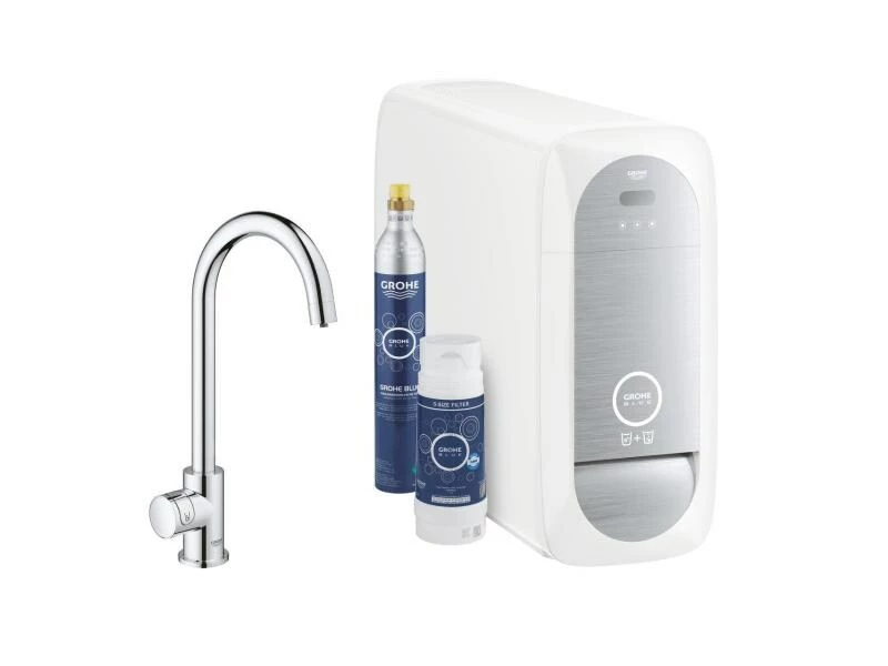 GROHE Küchenarmatur Blue Home Mono , Starter Kit, Chrom 1 GROHE Küchenarmatur Blue Home Mono , Starter Kit, Chrom