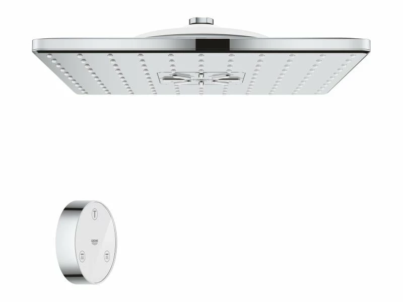 GROHE Kopfbrause Rainshower SmartConnect 2 Stahlarten 1 GROHE Kopfbrause Rainshower SmartConnect 2 Stahlarten