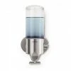 Simplehuman Seifenspender 444 ml, Silber/Transparent
