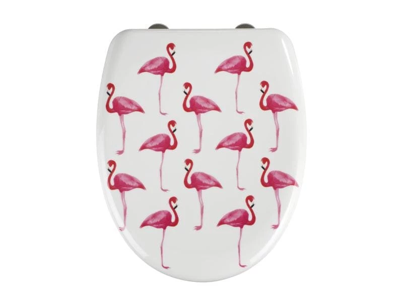 Wenko Toilettensitz Flamingo 1 Wenko Toilettensitz Flamingo