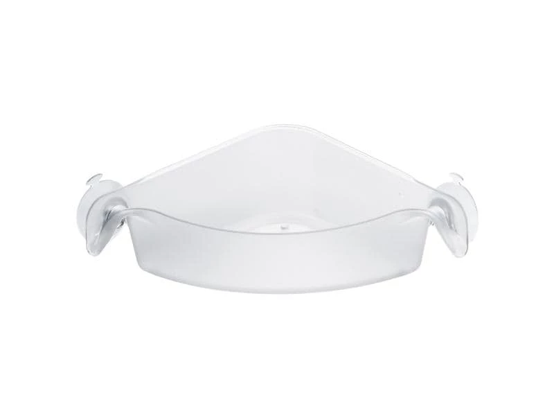 Koziol Duschmittelhalter Eckutensilo BOKS Transparent 1 Koziol Duschmittelhalter Eckutensilo BOKS Transparent