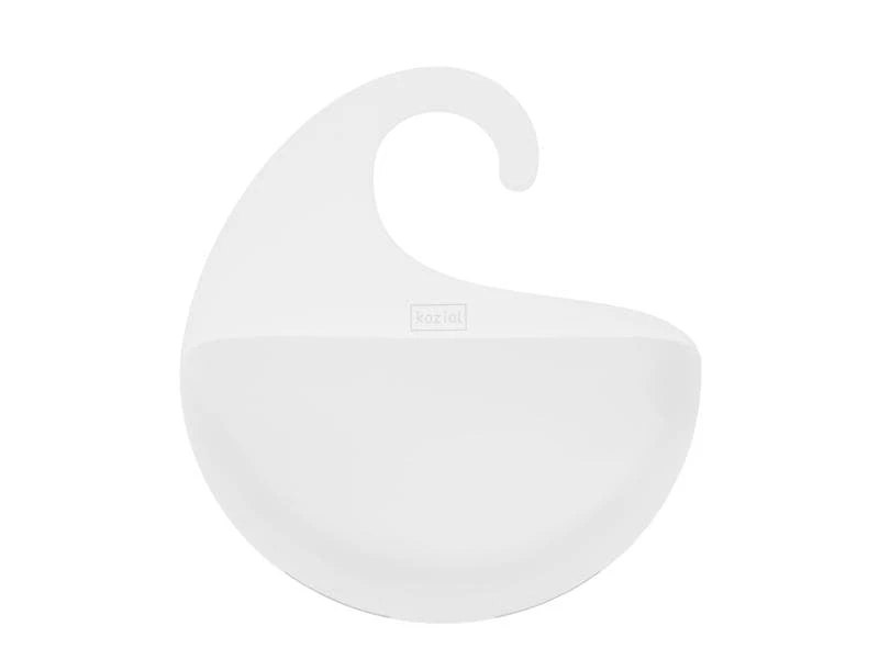 Koziol Duschmittelhalter Utensilo Surf M, Weiss glanz 1 Koziol Duschmittelhalter Utensilo Surf M, Weiss glanz