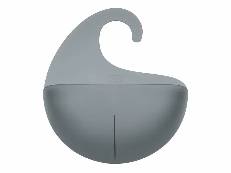 Koziol Duschmittelhalter Utensilo Surf XL, Anthrazit 1 Koziol Duschmittelhalter Utensilo Surf XL, Anthrazit