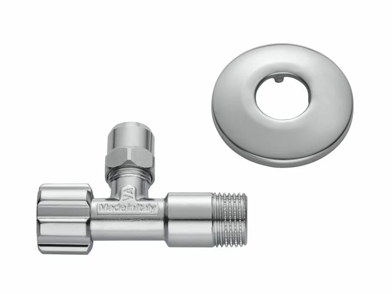 Mateu Regulierventil 1/2", Chrom, kurz 1 Mateu Regulierventil 1/2", Chrom, kurz