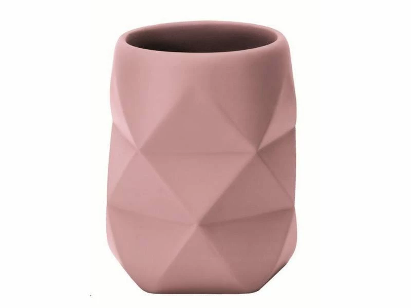 Kleine Wolke Zahnputzbecher Crackle Rouge 1 Kleine Wolke Zahnputzbecher Crackle Rouge