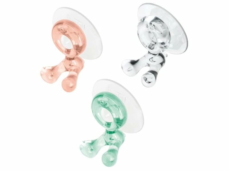 Koziol Zahnbürstenhalter Tommy 3 Stk., Rosa, Grün, Transparent 1 Koziol Zahnbürstenhalter Tommy 3 Stk., Rosa, Grün, Transparent