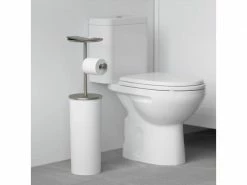 Umbra Toilettenpapierhalter Portaloo Silber/Weiss 10 Umbra Toilettenpapierhalter Portaloo Silber/Weiss -Angebote Bad & Sanitär Store 77952272 xxl