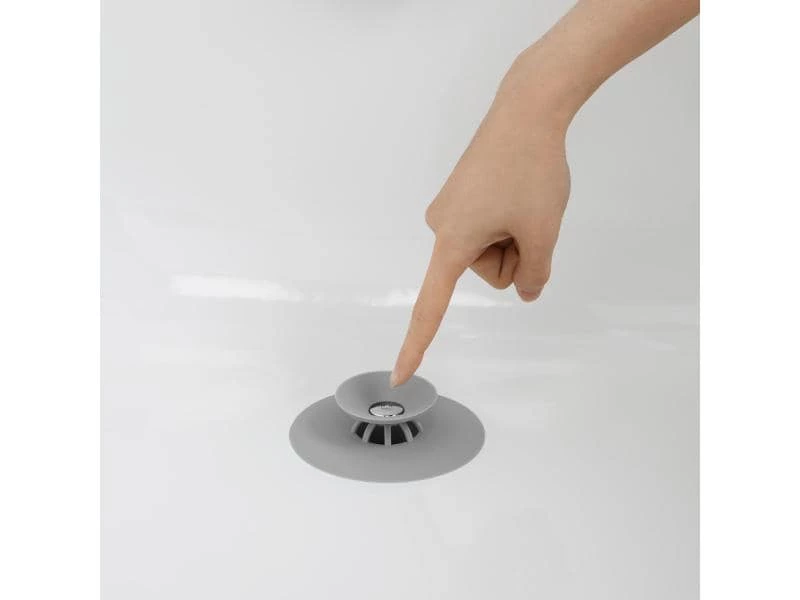 Umbra Waschbeckenstöpsel Flex Grau 7 Umbra Waschbeckenstöpsel Flex Grau – Bild 7