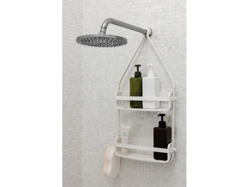 Umbra Bad-Utensilienhalter Flex 65 cm, Weiss 2 Umbra Bad-Utensilienhalter Flex 65 cm, Weiss – Bild 2